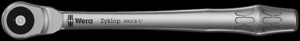 WERA 8003 B Zyklop Metall-spärrhandtag med genomgående fyrkant med 3/8"-fattning