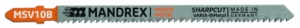 MANDREX SHARPCUT - VARIA Jigsaw Blade (2st/förp)