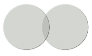 Skyddsglas Ø50mm klara plast