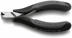 KNIPEX Ändavbitare m fjäder 115 mm