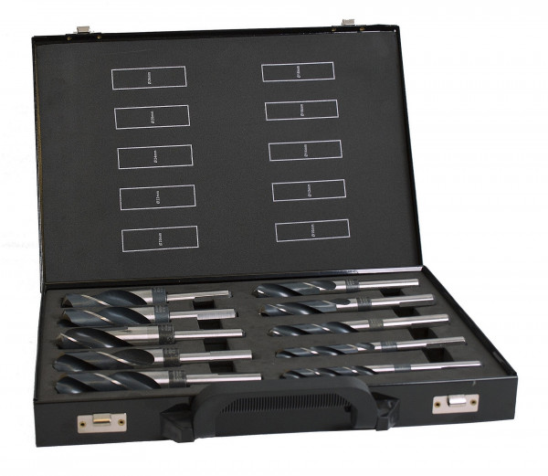 Borrlåda HSS med nedsvarvade fästen 10-26mm