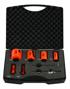 MANDREX MXqs Hole Saw Kit - Electrician - Multi-purpose SuperXcut