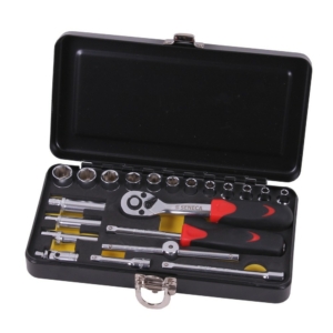 SENECA Hylsnyckelsats 1/4" 21 delar
