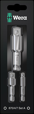 WERA 870/4/7 Set A SB, 3 delar