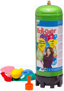CFH Heliumset inkl ventil & ballonger
