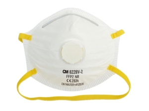 Andningsmask FFP2 (N95) m Ventil, 20st/frp