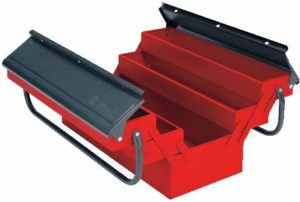 Verktygslåda plåt "stor" 5-fack