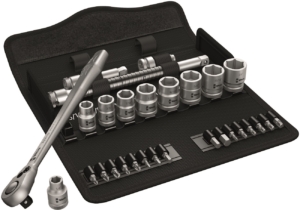 WERA spärrnyckelsats 3/8"