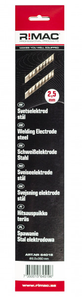 RIMAC Allströmselektrod 2,5x350 10st
