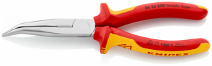 KNIPEX Flacktång Rund vinkl 200mm