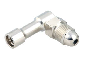 Flaskkoppling POL - M 14 x 1,5, vinklad