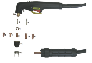 JASIC Torch Spares JP-45PWV