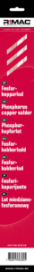 RIMAC Fosforkopparlod 5% silver - 2x2mm/8st