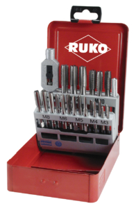 RUKO Handgängtappsats M3-M12 22 delar