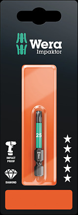 WERA 867/4 IMP DC TX 40 x 50 mm SB Torx-Bits, Impact 867/4 IMP DC 1 x TX 40x50;