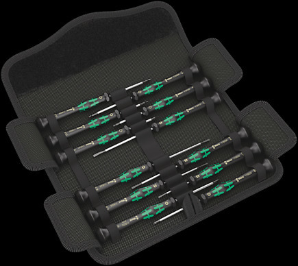 WERA Kraftform Micro-Set/12 Skruvmejselsats