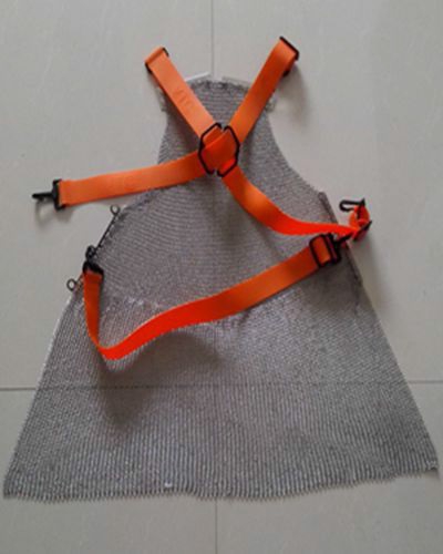 Förkläde brynja i rostfritt stål 55 cm brett och 6
