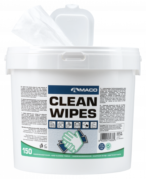 MACO CLEAN WIPES EXTREME VIT 150ST