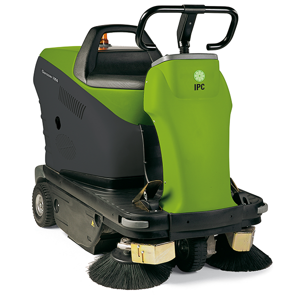 Åkbar Sopmaskin inkl. batteri & laddare 1050E IPC