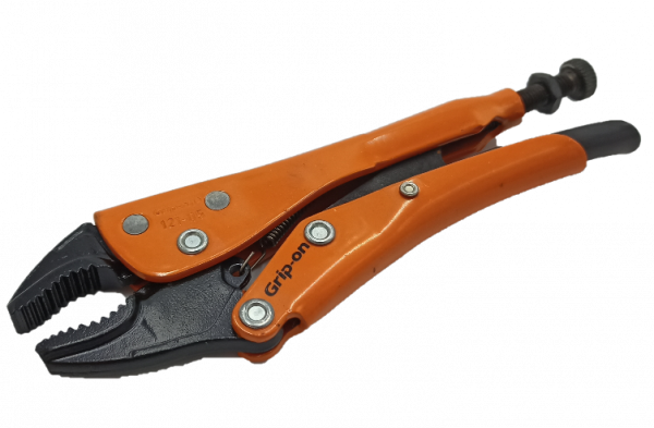 GRIP-ON SVETSTÄNGER 121 BÖJDA RÄFFLADE KÄFTAR MED AVBITARE 0-75 MM