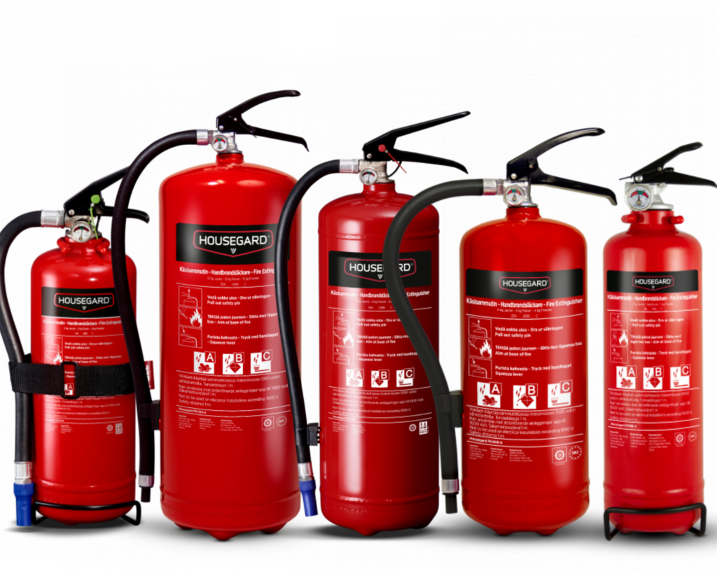 Pulversläckare Housegard