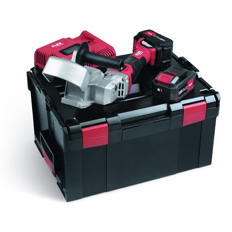FLEX Batteridriven Rännkroksfräs Komplett set 18V 