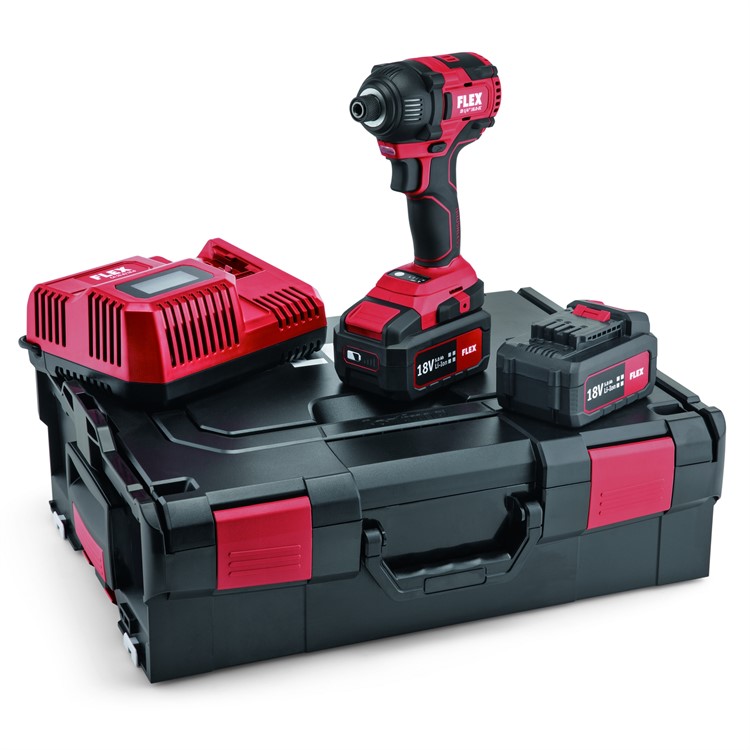FLEX Slagskruvdragare Komplett set 18V