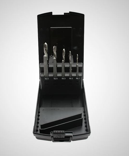 Extractor set konisk och vänsterborr