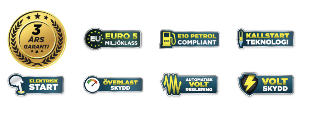 CHAMPION 3500W Elverk Bensin