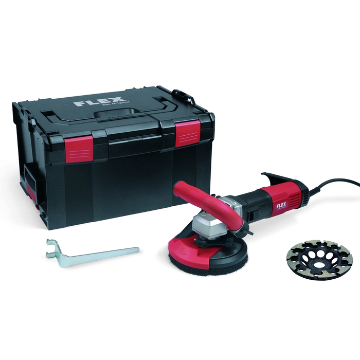 FLEX Betongslip 1600W 125 mm inkl Slipskål x Magic 125mm Grov