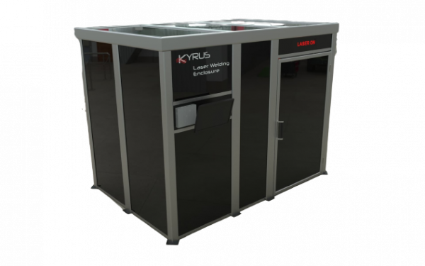 Komplett lasersvetsbås bas 3x2 meter exkl maskin