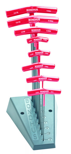 BONDHUS T-HANDTAGSET 2-10MM BTX80M/S