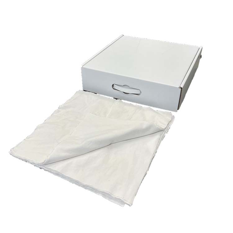 Vita trikådukar Extra Prima 100% bomull, 38x38cm, 3kg/b