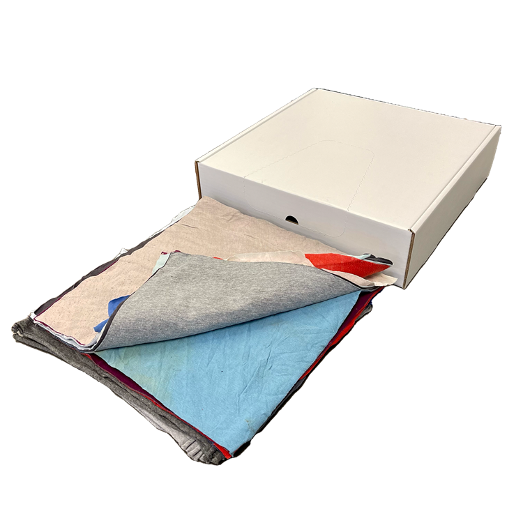 Kulörta tunna trikådukar Extra Prima 100% bomull, 38x38, 3kg/b