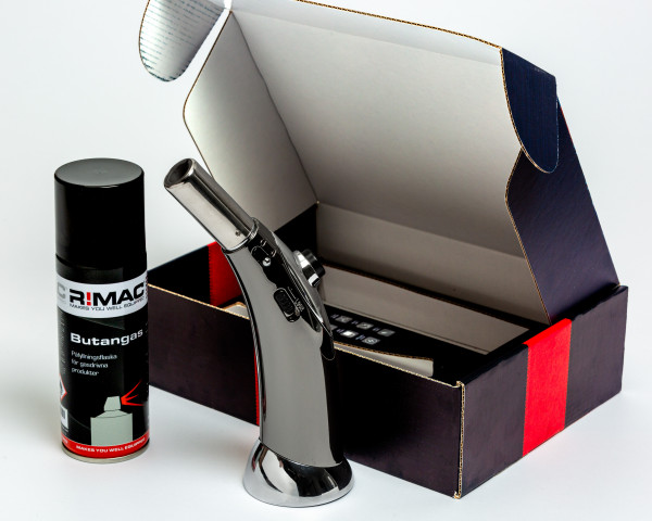 ALLROUNDBRÄNNARE INKL GAS I PRESENTFÖRPACKNING