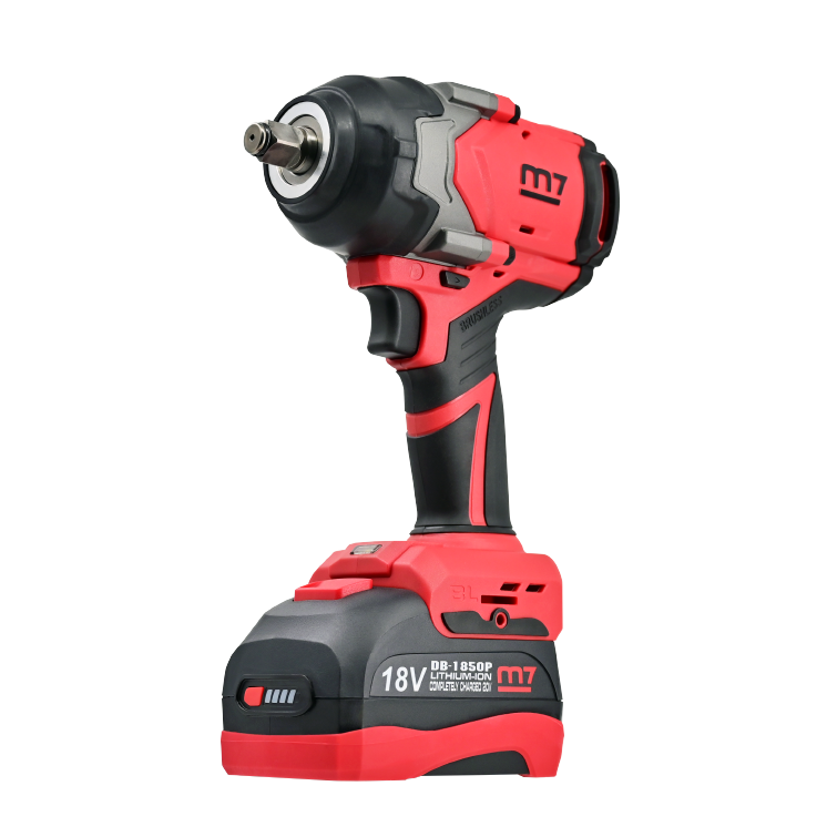 m7 Mutterdragare 1/2" 18V 1600Nm inkl.2x18V batteri & laddare