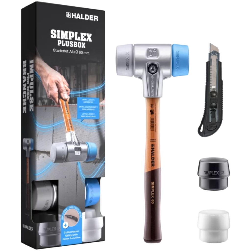 HALDER SIMPLEX Plusbox Startkit Alu Ø60mm