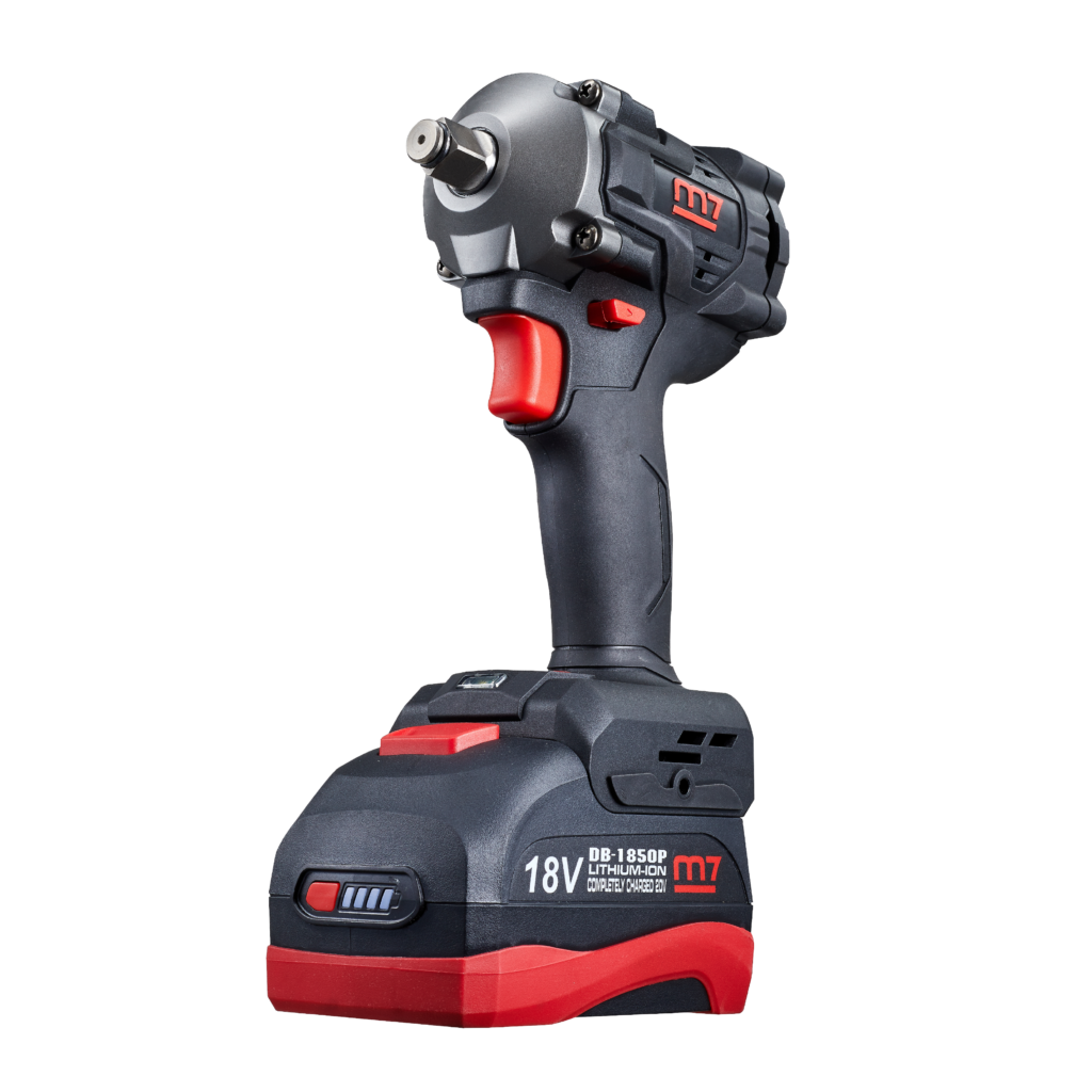 m7 Compact Mutterdragare 18V 1/2" ink.2x5.0Ah batteri & laddare
