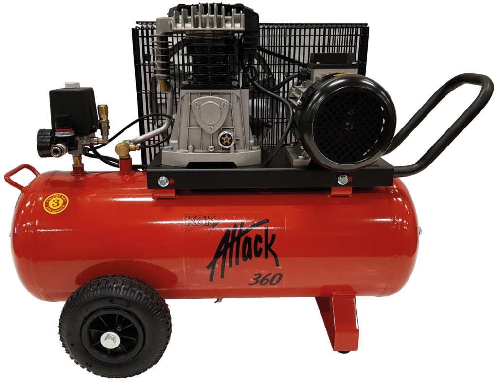 Kompressor 3,0 Hk,250L/min;50 L tank, 400V