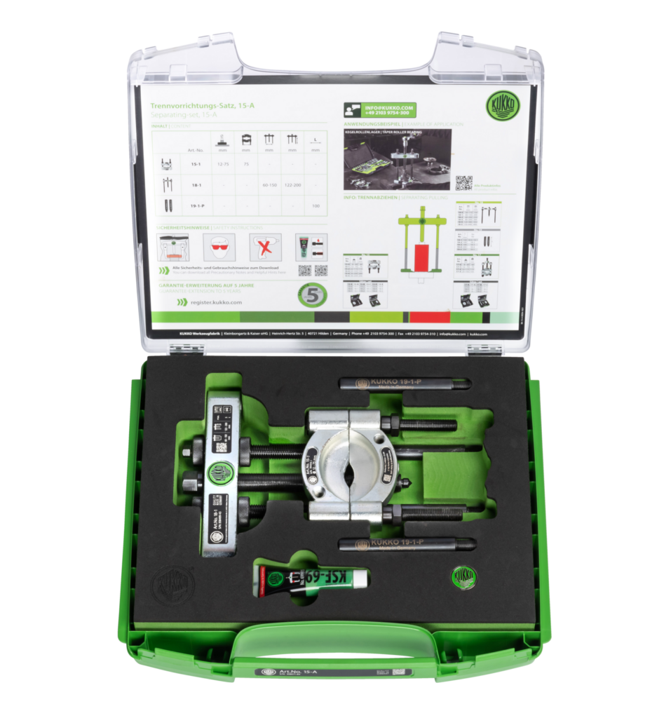 KUKKO Lagerseparatorset 12-75mm